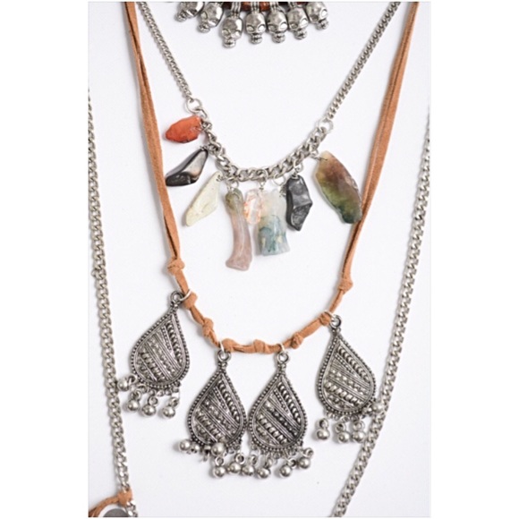 ‼️SALE Amazing Bohemian Festival Layered Necklace - Picture 6 of 8